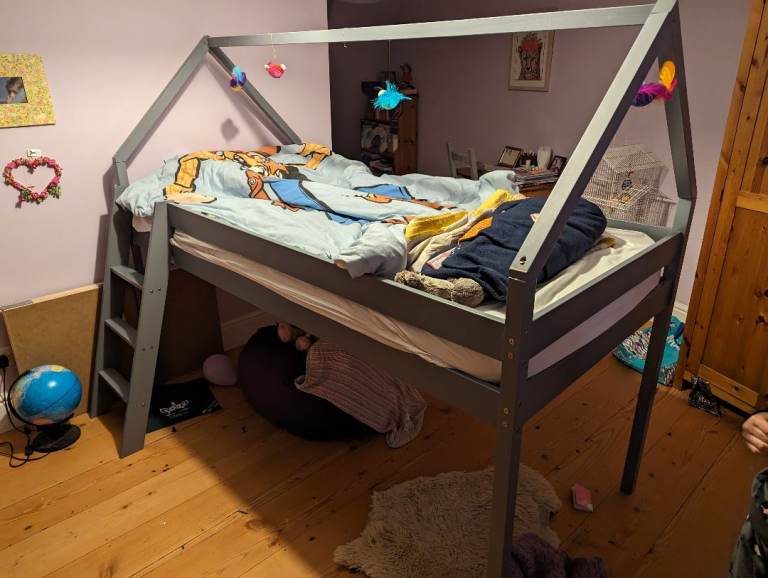 Single Loft Bed (without Mattress)