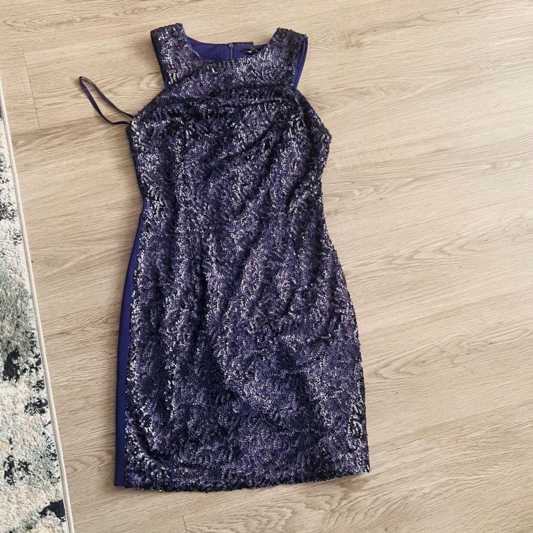 New look purple dress 