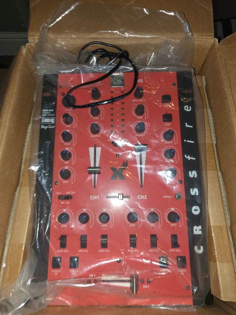 IMG Stage Line MPX-200/RT Stereo Pro DJ Mixer – Brand New Boxed