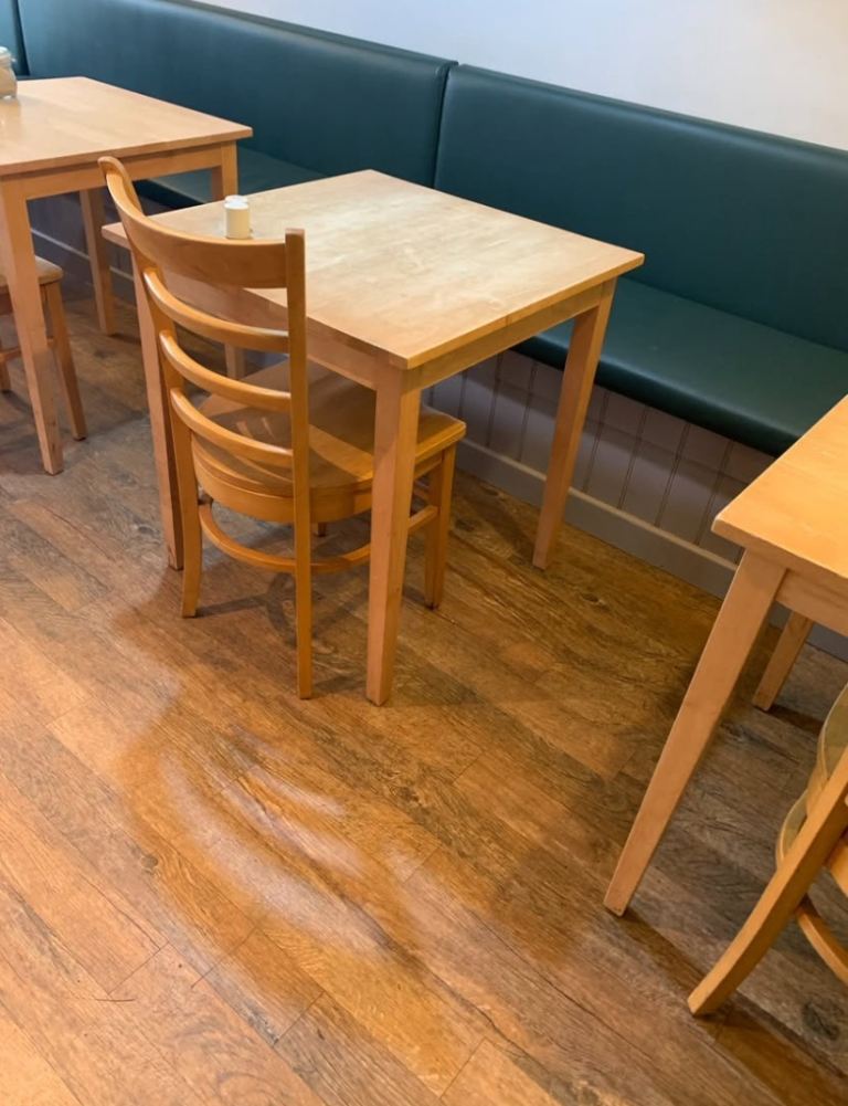 3 x cafe chairs 