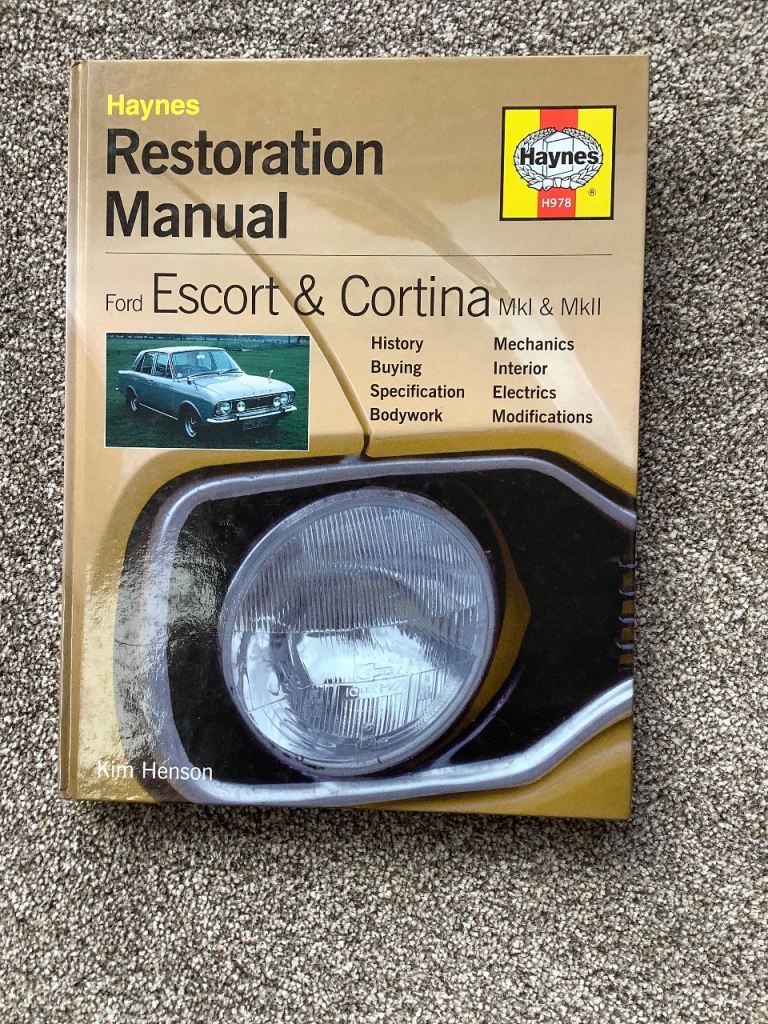 Ford Escort & Cortina Restoration Manual