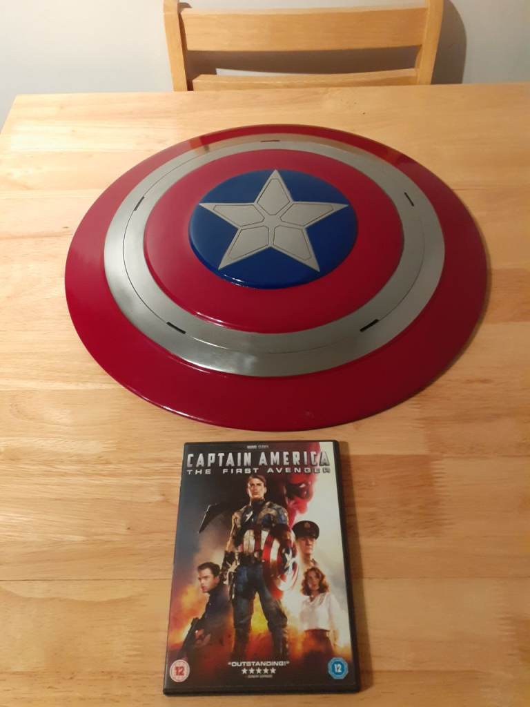 Captain America Shield Marvel Legends Cosplay Avengers 18" Alloy Metal 1:1 scale