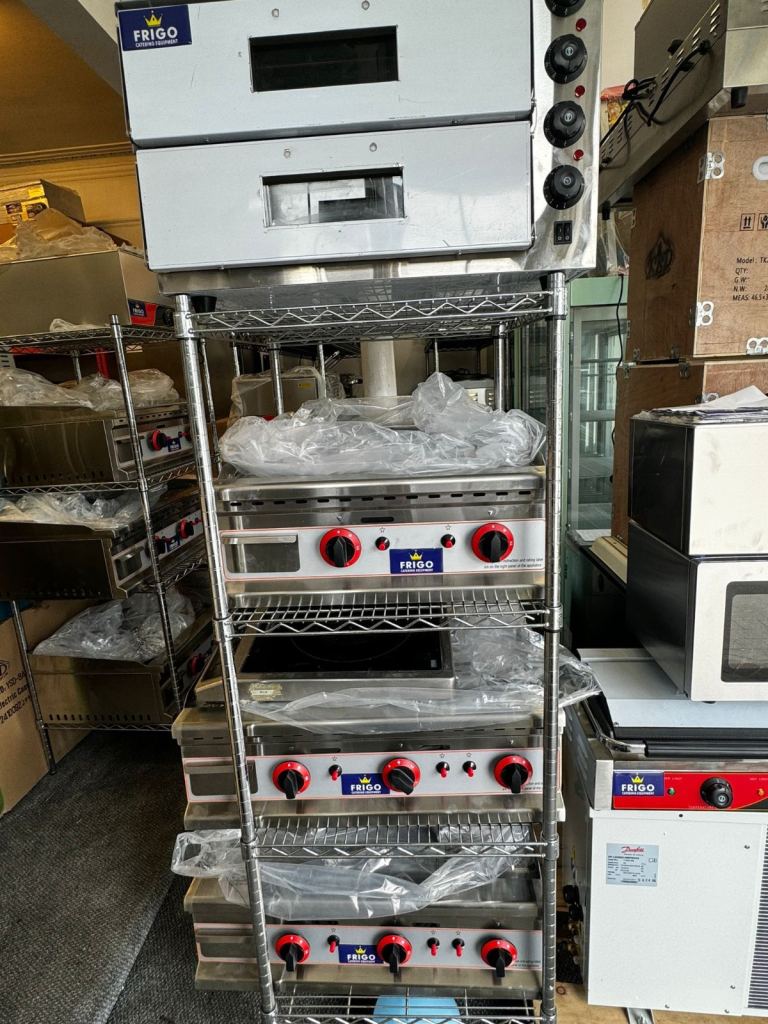 Commercial charcoal gas grill gas griddles top quality 