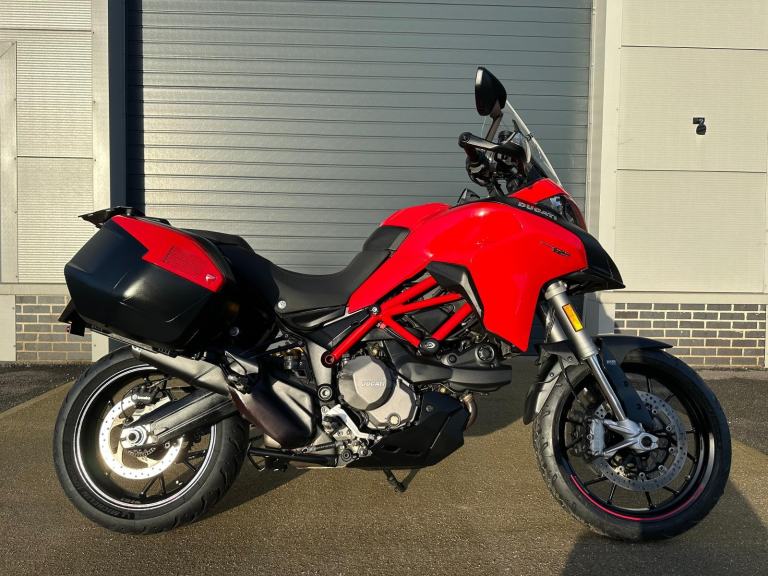 DUCATI MULTISTRADA 950 S 2020 - PANNIERS - ELECTRONIC SUSPENSION - FULL HISTORY