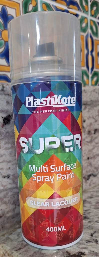PlastiKote SUPER Multi Surface Spray Paint Clear Lacquer 400ml