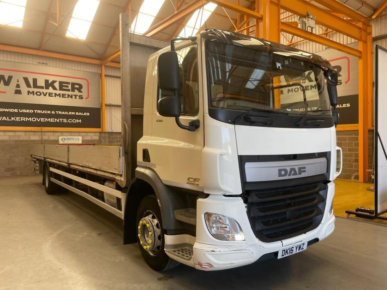 DAF CF250 *EURO 6* 4X2 DROPSIDE FLATBED – 2016 – DK16 YWZ