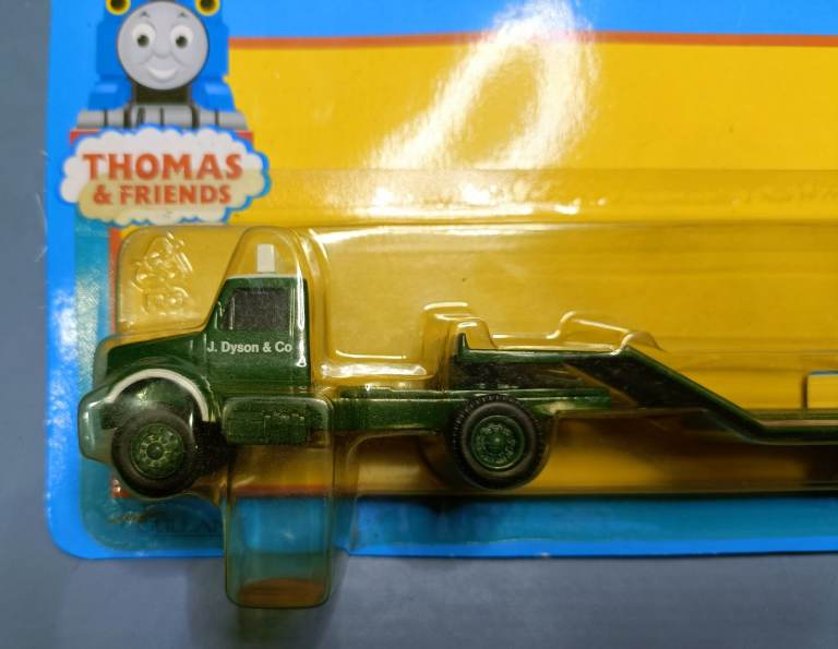 Thomas the Tank Engine and Friends Dyson Low Loader - New on Card and Sealed