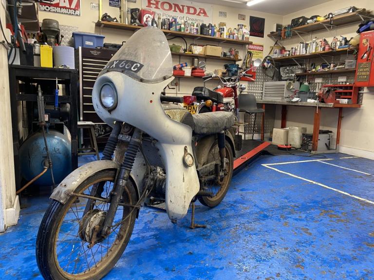 1966 Honda S90 S 90 Classic Vintage Rare Garage Find Complete With Trapped Fox ?