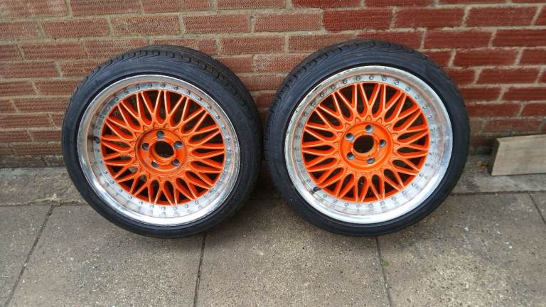 2 wheels with tyres
