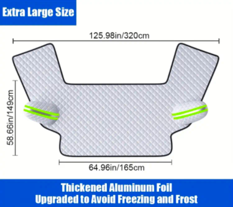 Car cover : Windshield + front windows