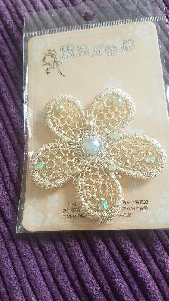 Hair accessories - hair slides, stick on hair accessories      £1 each