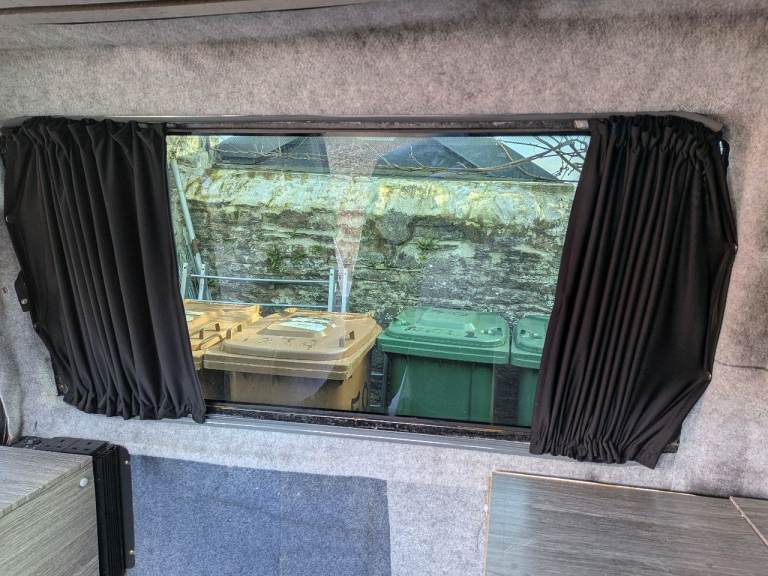 VW T4 black out curtains 