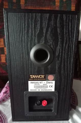 Tannoy Mercury M1 cherry speakers, excellent working condition