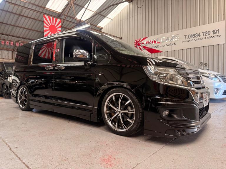 2014 Honda Stepwagon Spada Cool-Spirit Mugen Edition, 18” Works Split Rims,