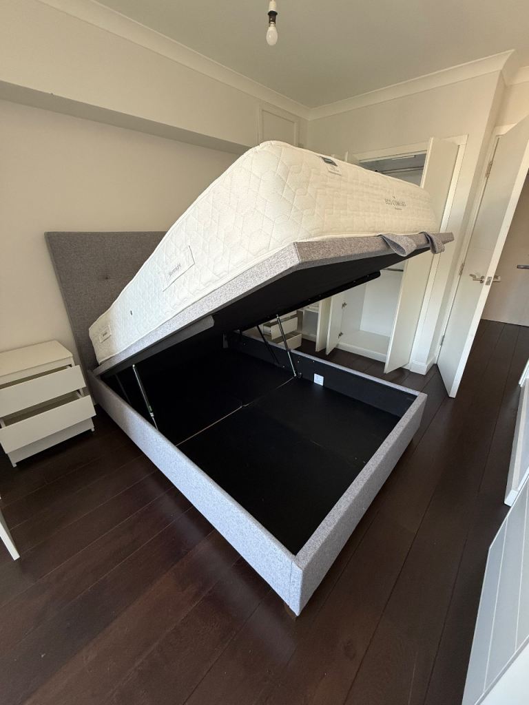 divan storage bed + silent night mattress 
