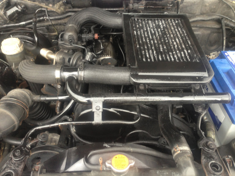 MITSUBISHI L200 WARRIOR ENGINE + 4X4 BOX VGC 61K FSH READY TO JUST DROP IN