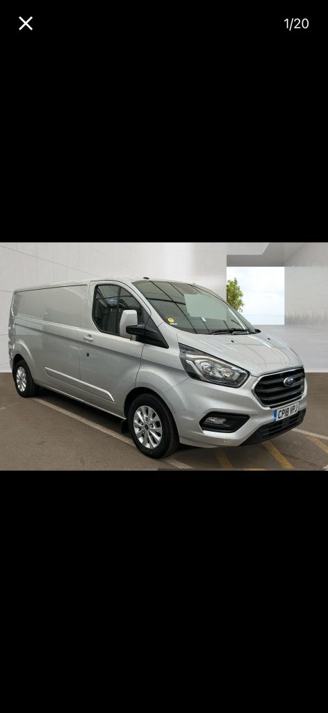 2018 Ford Transit Custom 2.0 EcoBlue 130ps Low Roof Limited Van PANEL VAN Diesel Manual