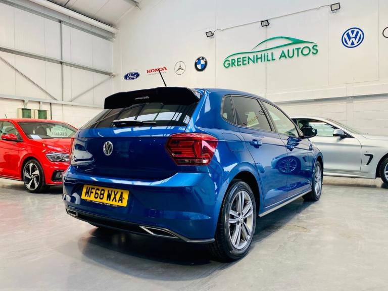 2018 Volkswagen Polo 1.0 TSI R-Line Euro 6 (s/s) 5dr HATCHBACK Petrol Manual