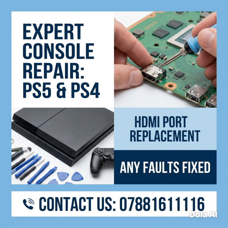 Gaming console hmi-d ports