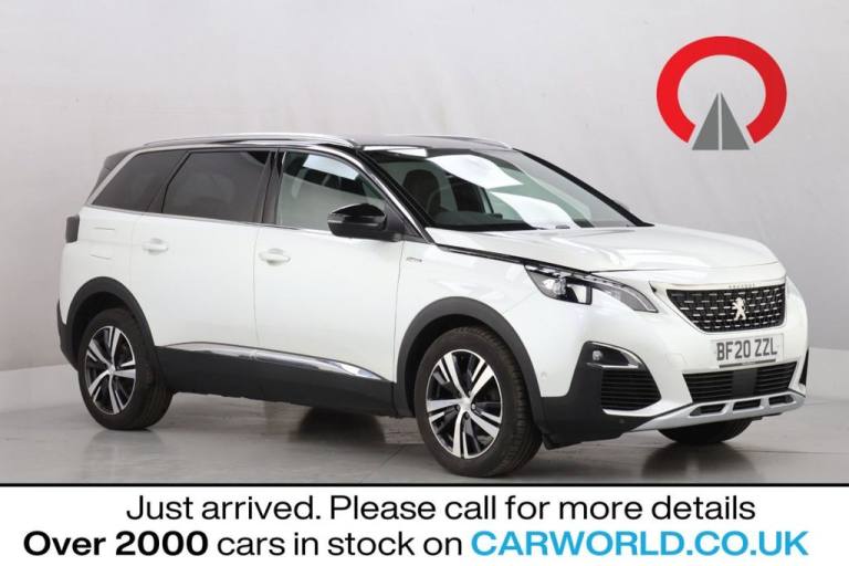 2020 Peugeot 5008 1.5 BlueHDi GT Line SUV 5dr Diesel EAT Euro 6 (s/s) (130 ps) HATCHBACK Diesel A...