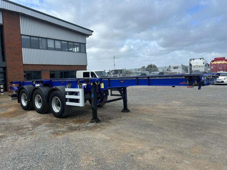 SDC TRI AXLE 14 LOCK SLIDING SKELETAL TRAILER 2023 – C600096