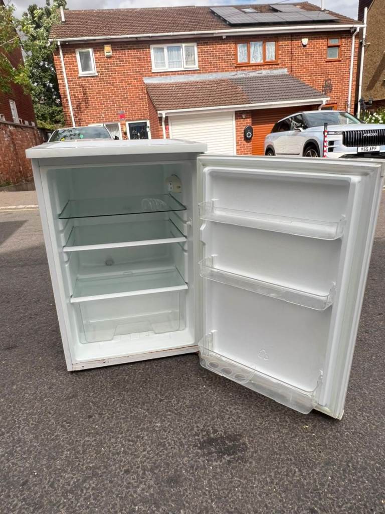 White Freestanding Fridge - Good Condition