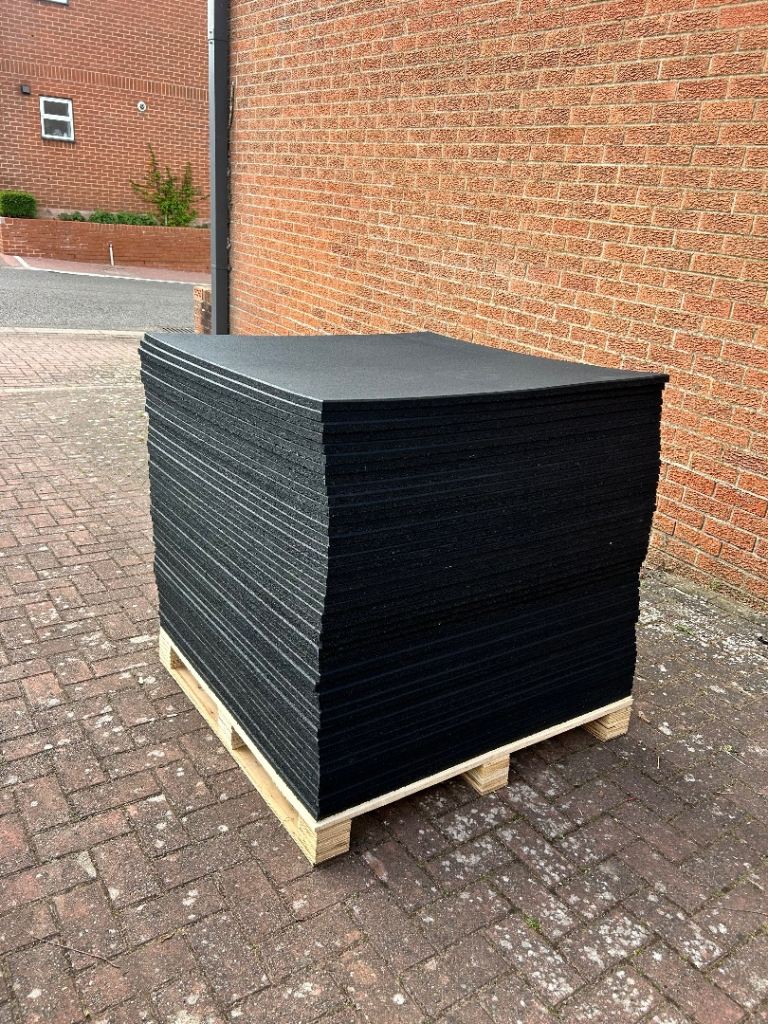 45pcs Gym Flooring Rubber Mats – NEW Pallet