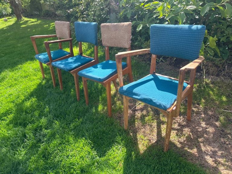 Midcentury Vintage Alfred Cox Dining Chairs
