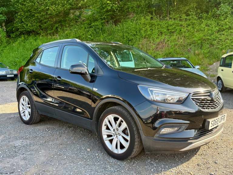2018/68 VAUXHALL MOKKA X 1.4T TURBO DESIGN NAV 5DR BLACK ECOTEC NAVIGATION 1.4