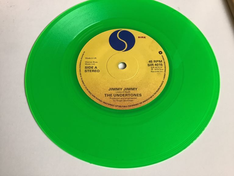 Vinyl single Undertones Jimmy Jimmy 