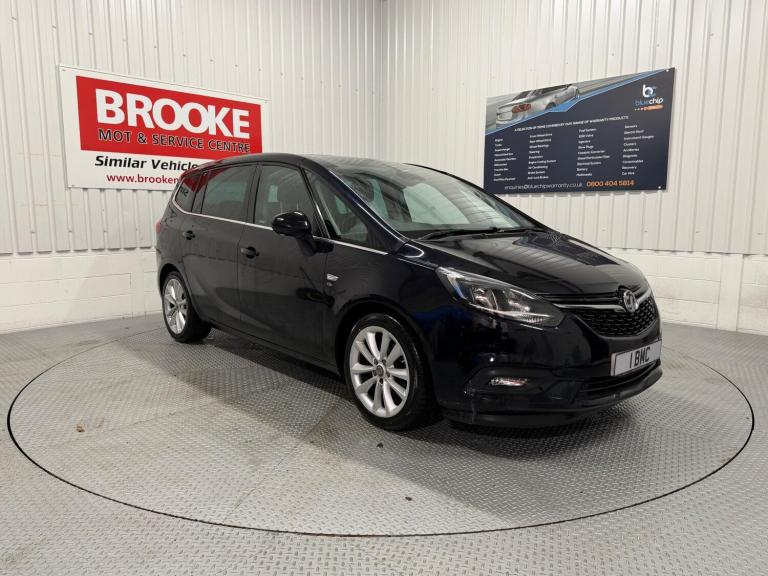 2017 Vauxhall Zafira 1.4T Elite Nav 5dr MPV PETROL Manual