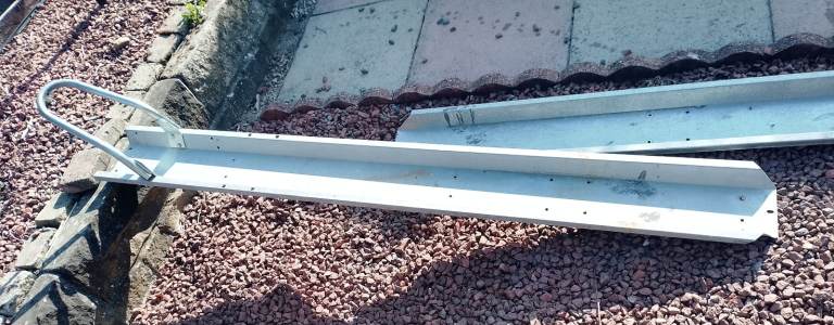 Motorcycle/Bike transport rail & loading ramp