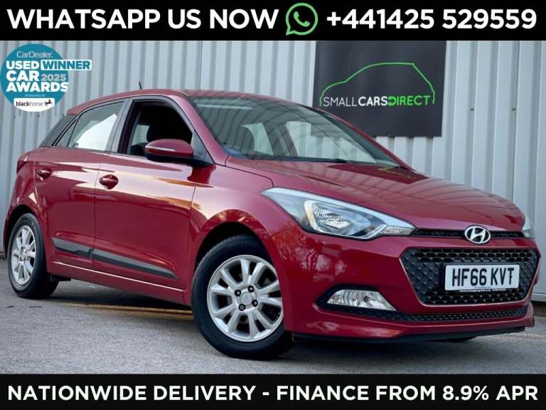 2016 Hyundai i20 1.2 SE Hatchback 5dr Petrol Manual Euro 6 (84 ps) HATCHBACK Petrol Manual