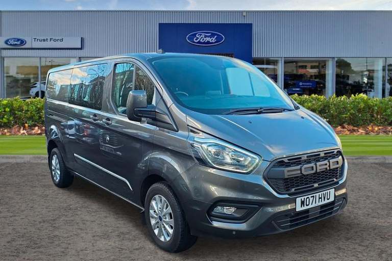 2021 Ford Transit Custom 2.0 EcoBlue 130ps Low Roof D/Cab Limited Van PANEL VAN DIESEL Manual