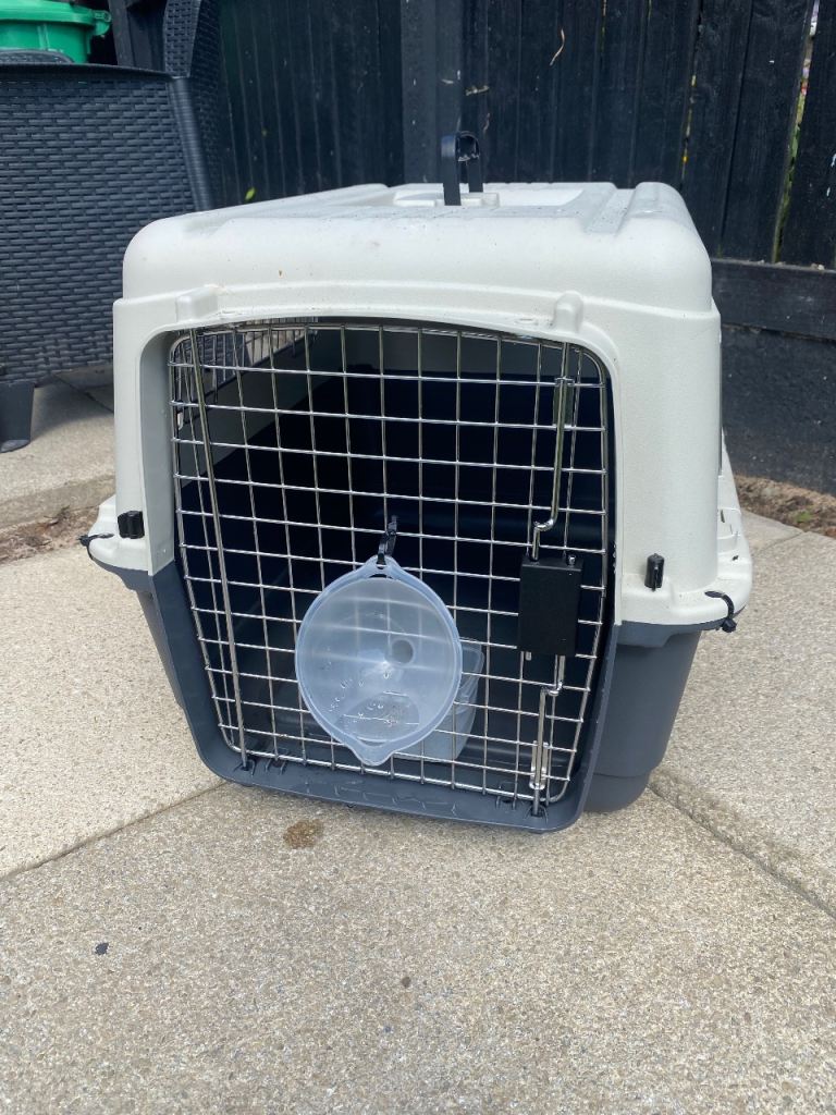 Anione Wild Variety plastic dog crate Pup puppy travel carrier airline approved 