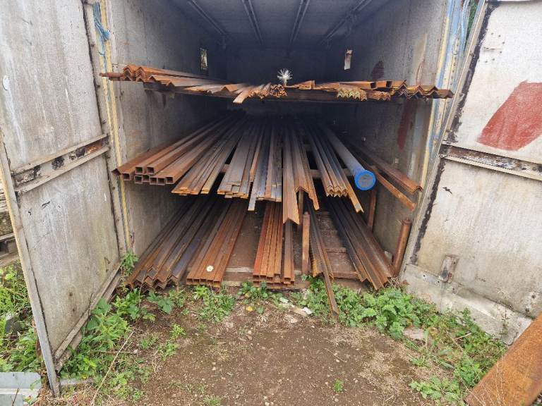 Steel angle iron, most sizes available 