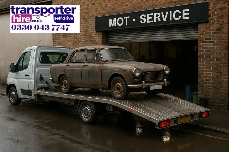 3.5T Car Transporter Hire – Self Drive – Uxbridge & West London – Insurance Included