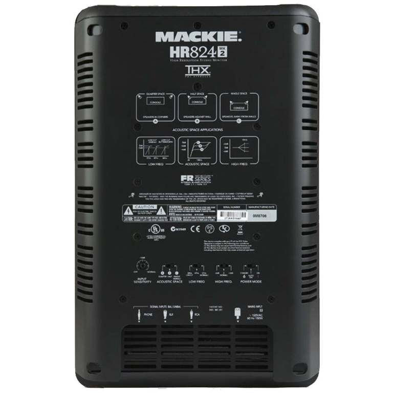 Mackie HR824 THX Professional Studio Monitor Speaker
