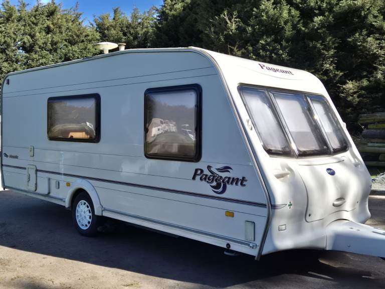 2004 4 berth bailey caravan + motor mover , awning and more