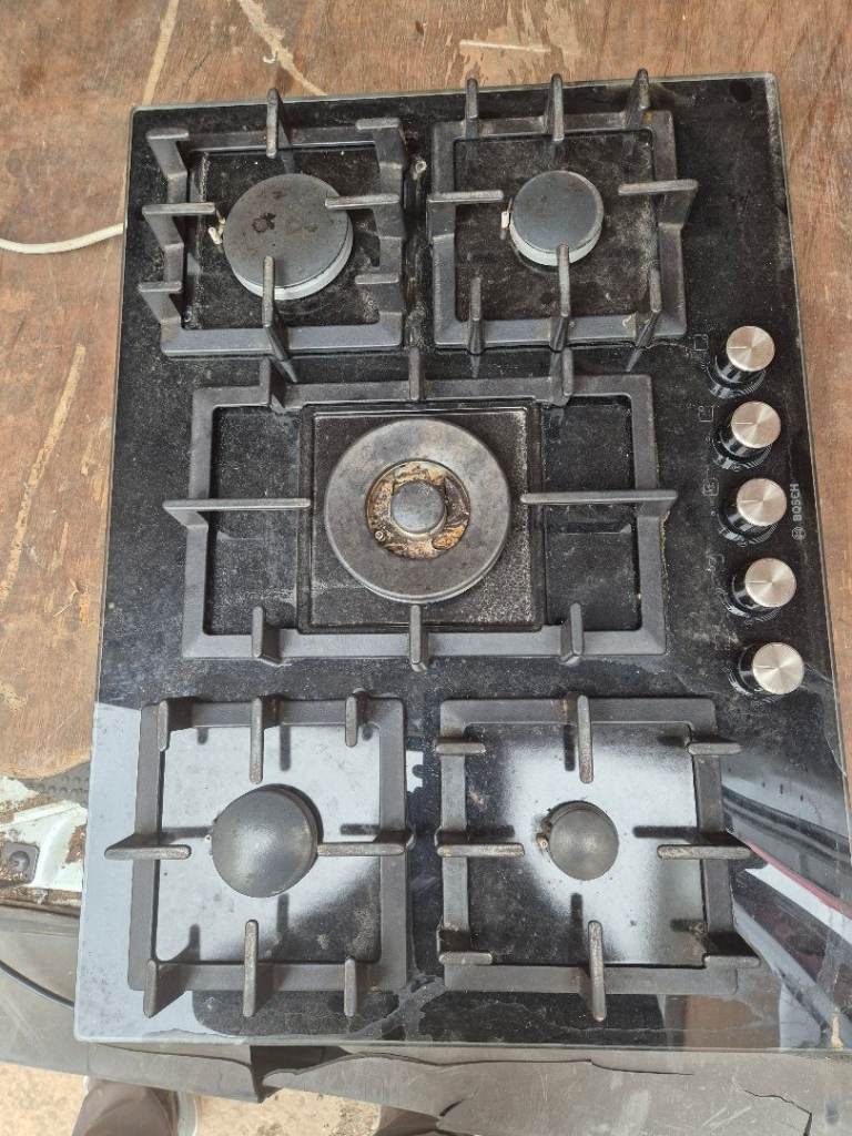 Quality Bosch 5 Burner Gas Cooker Hob Good Condition Can Deliver Locally For £5 