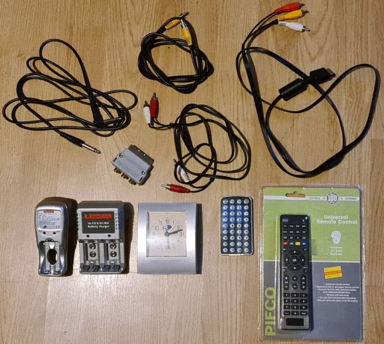 JOB LOT OF ITEMS INC 2 TV REMOTES...