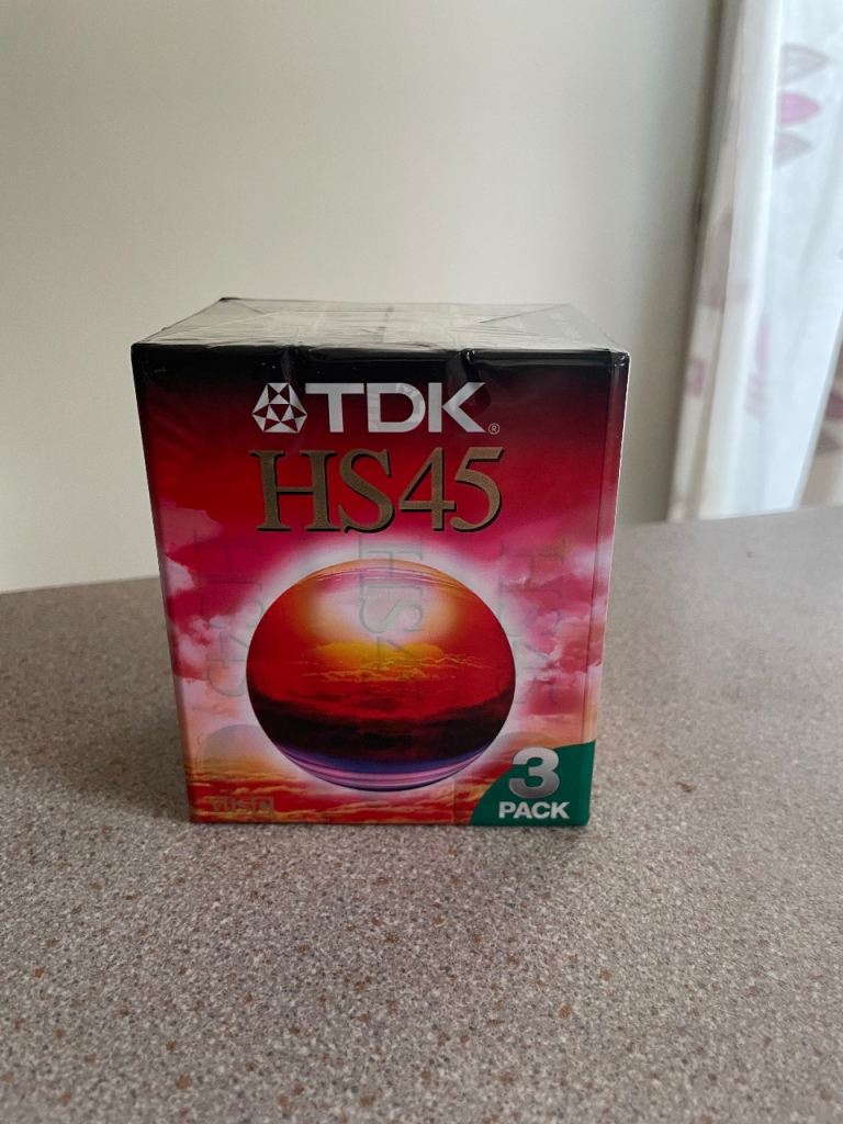Camcorder recording cartridges.