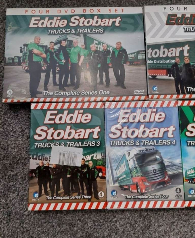Eddie stobart trucks & trailers dvd box sets seasons 1 to 5