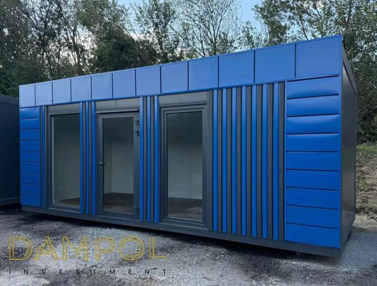 P-25 Modular Office 7 m × 3 m (23′0″ × 9′10″)