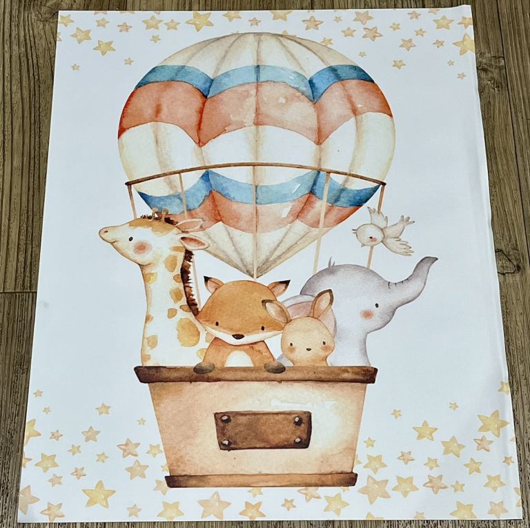 Baby/Child Watercolour Canvas  Size 50cm × 40cm