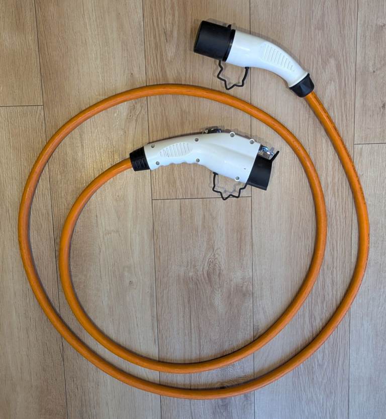 EV Charging Cable 3m Type 1 to Type 2 - 32A - 7.2kW