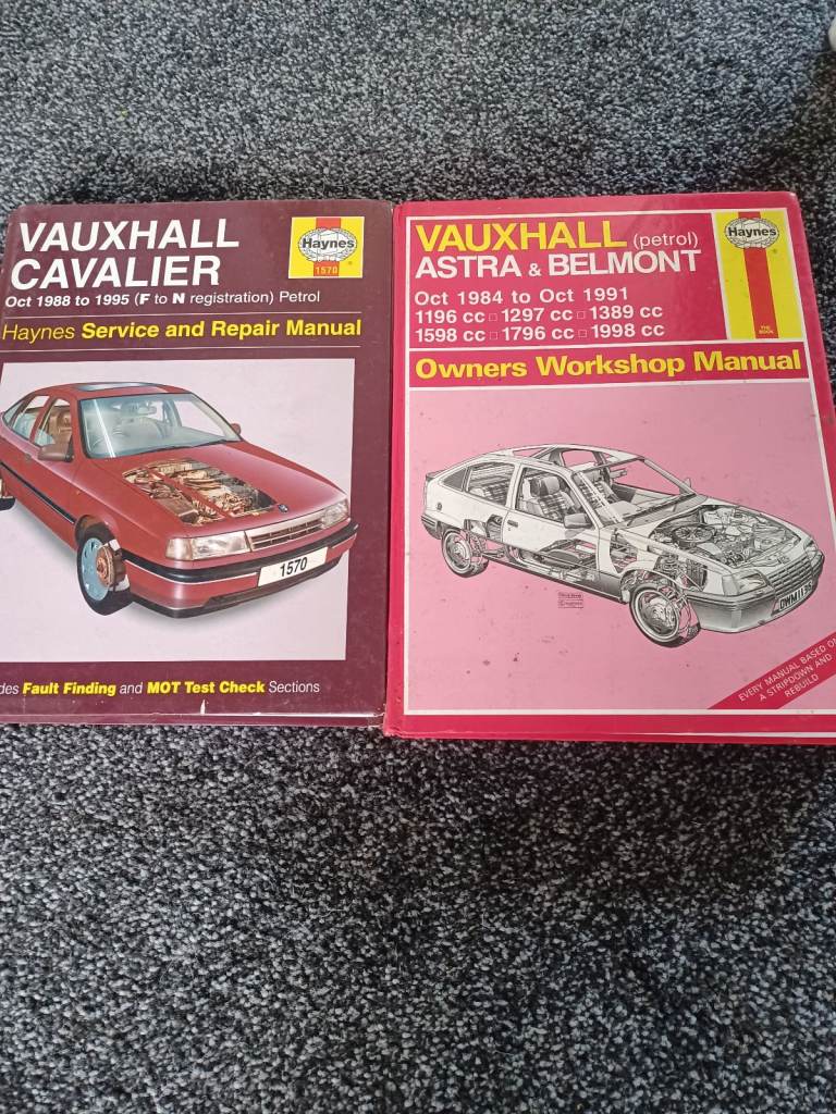 Old skool haynes manuals ford vauxhall etc