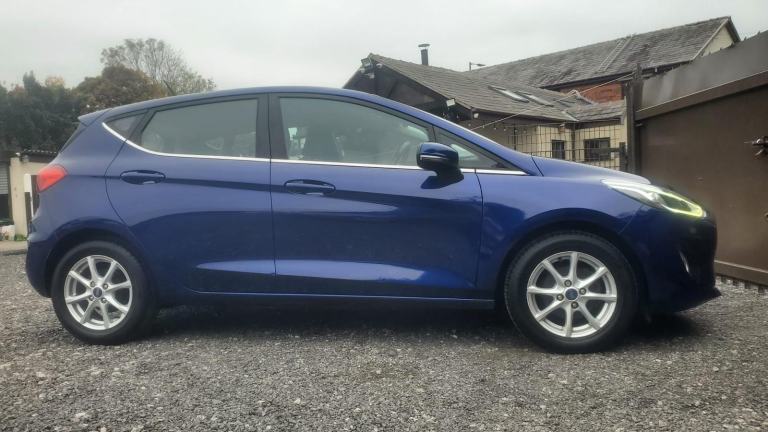 Ford Fiesta 1.0 ecoboost zetec blue 42k miles as scuffs and paint touch ins 2018