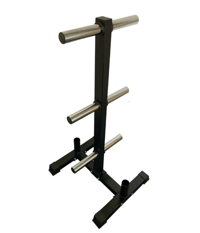 image for FXR Sports Commercial 2" Olympic Bumper Plate Weight Tree & Bar Stand