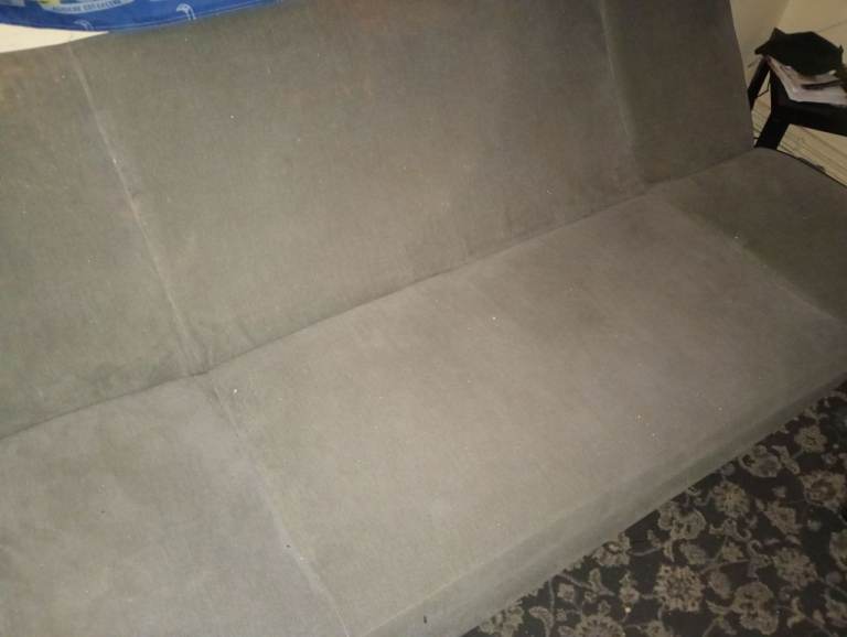 Grey sofa bed. Excellent condition and great storage space underneath. Quick sale as moving house.